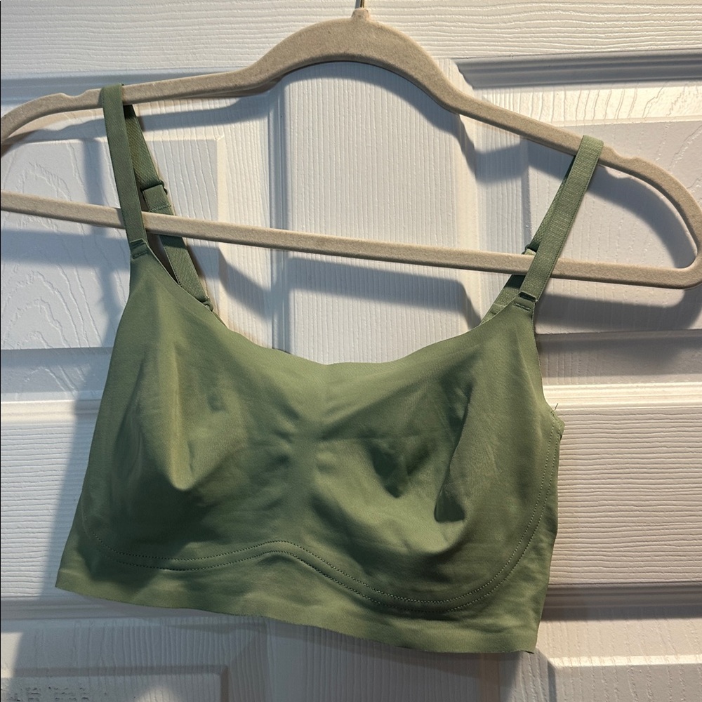 Ruby Ribbon Cactus Green Second Skin Demiette Bra… - image 3